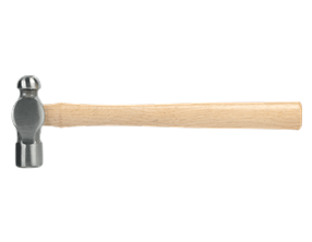 Picture of Ball peen hammers, wooden handle