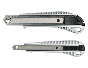 Изображение Ножи с сегментированным лезвием, алюминиевая рукоятка